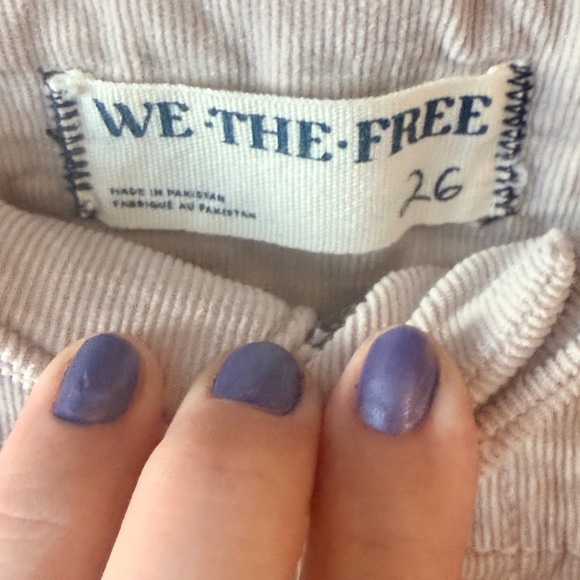 WE THE FREE Jayde Cord Flare Pants - 26 X 32 - Picture 9 of 10